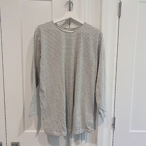Garnet Hill Gray Size Small Maternity Shirt